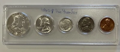 1962 Silver Year Set - Uncirculated-Free Shipping - As Shown - Image 1 of 4