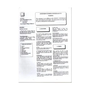 Azure Wish Wargame Europa Universalis Extension #1 Bag EX - Bild 1 von 2