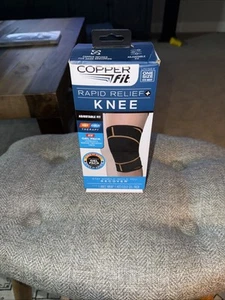 Copper Fit Rapid KNEE RELIEF Hot Cold Therapy Wrap, Adjustable Fit - Picture 1 of 2