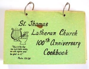 St. Thomas Lutheran Church 100th Anniversary Cookbook (1978, Ring Bound) - Picture 1 of 4