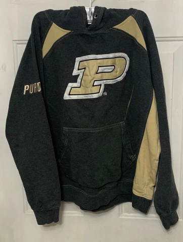 Purdue Hooded Sweatshirt Colosseum Athletics Size XL Sewn Logo. ( Read Below) Cover