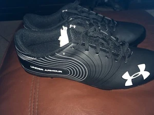 Neu Herren Under Armour Speed Phantom MC Fußballschuhe schwarz weiß Größe 13 - Bild 1 von 8