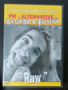 Grunge & Fusion 'Raw' DVD Janes Addiction Megadeth Red Hot Chili Peppers Nirvana - Foto 1 di 3