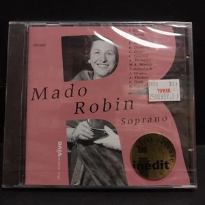 MADO ROBIN Soprano NEW / SEALED CD Vocal FRENCH Opera INA, MÉMOIRE VIVE Benedict - Picture 1 of 2