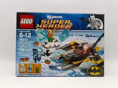 LEGO 76000 Arctic Batman vs Mr. Freeze: Aquaman on Ice DC Sealed - Image 1 of 4