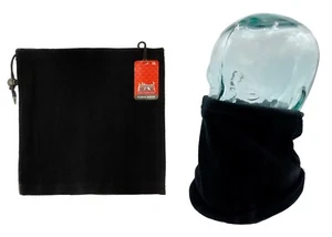 CALENTADOR DE CUELLO SNOOD TÉRMICO NEGRO BUFANDA CÁLIDO GRUESO POLAR ADULTOS TALLA ÚNICA - Imagen 1 de 6