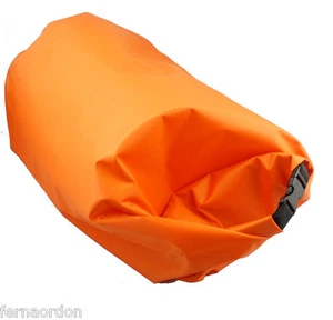 20 Liters Large Dry Bag Orange Water Resistant Dry Sack Camping Hiking Kyaking - Picture 1 of 2