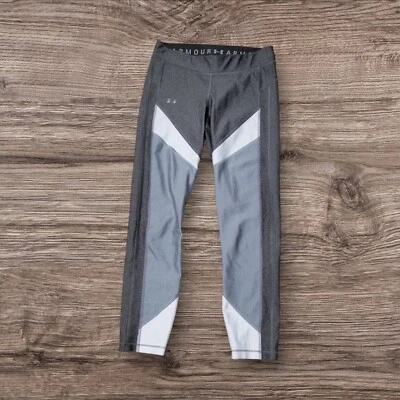 Under Armour Women's HeatGear Color Blocked Ankle Crop Size M - Image 1 of 4