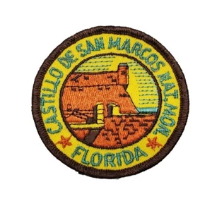 Vintage "Castillo De San Marcos National Monument, Florida" Patch Badge, Unused - Picture 1 of 3