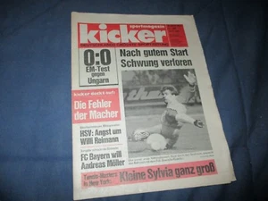 Kicker 19.11.1987 95/87 Ungarn Deutschland - Bild 1 von 1