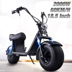 2000W 60KM/H Electric Scooter Model 60KM 18.5'' 60V Portable Foldable E-bike - Picture 1 of 10