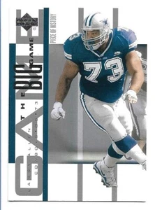 Larry Allen 2002 Upper Deck Piece Of History The Big Game #BG-9 Dallas Cowboys - Imagen 1 de 2