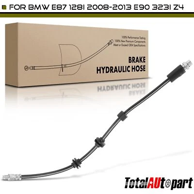 Brake Hydraulic Hose for BMW E87 128i 135is 328i 335d 335is Front Left or Right - Image 1 of 4