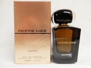 Riiffs Incenso Oro EDP 100ml Eau De Parfum Unisex Uomo E Donna