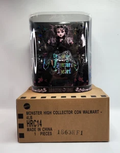 Draculaura Vampire Heart Doll HRC14 Collectible Monster High - New w/ Box - Picture 1 of 15