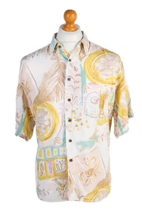 Hawaiian Shirt 90s Retro Summer Aloha Vintage Top Stag Do Multi Size XL-SH3454 - Picture 1 of 4