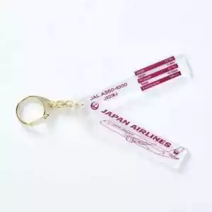 Japan Airlines JAL Keychain Airbus A350-1000 JA01WJ JAL official original item - Picture 1 of 6