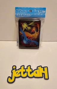 Pokémon Japan Deck Shield/Sleeves Zapdos Moltres Articuno 64 Pack New US SELLER! - Picture 1 of 3