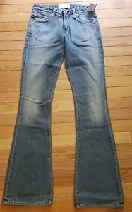 FREE SHIP New Paper Denim & Cloth Women Jeans Bootcut 24 Medium Wash MADE IN US - Picture 1 of 7