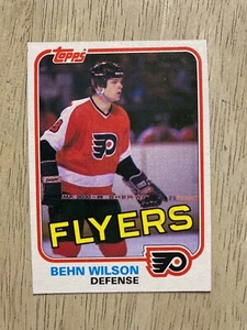 1981-82 Topps Hockey #45 BEHN WILSON Philadephia Flyers - Picture 1 of 1