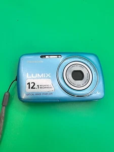 Panasonic Lumix DMC-S1 12.1MP Digital Camera Blue FOR PARTS - Picture 1 of 9