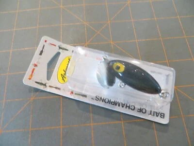 Señuelo Fred Arbogast Jitterbug Topwater - negro - 2 pulgadas Foto 1 de 4