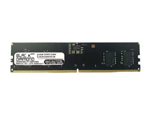 Black Diamond 8GB (1Rx8) DDR5 4800 Memory BD8G4800MC28 - Picture 1 of 1
