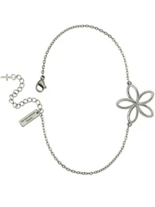 Love Endures Flower Bracelet-Psalm 118:1 Shields of Strength - Picture 1 of 4