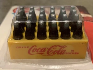 1/12 Scale Case of Coke Soda Bottles Fridge Magnet (1998 Coca-Cola Collectible) - Picture 1 of 4
