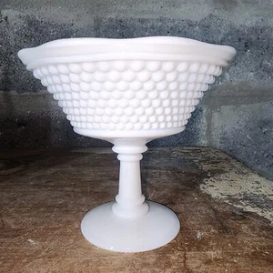 Westmoreland weiß Milchglas Kochnagel 6 Zoll Glockenstil offen Kompott - Bild 1 von 6