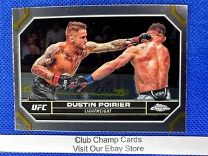 2024 #64 Dustin Poirier Topps Chrome UFC - Picture 1 of 2