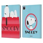 Official Peanuts Snoopy Deco Dreams Leather Book Wallet Case For Apple Ipad
