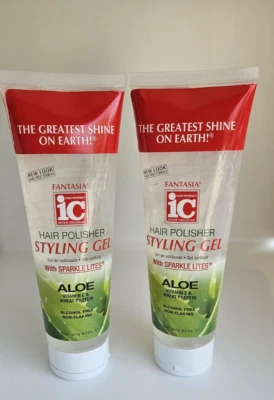 Gel de peinado pulidora de cabello IC Fantasia 8,7 oz (LOTE DE 2) Foto 1 de 3