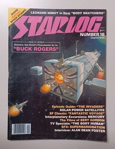 Starlog Magazine #16, Sep 1978, Buck Rogers Cover - Imagen 1 de 10