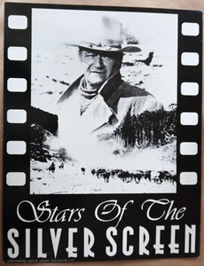 ORIGINAL ATHENA ESTAMPADO ESTRELLAS DE LA PANTALLA PLATEADA JOHN WAYNE 1985 - Imagen 1 de 1