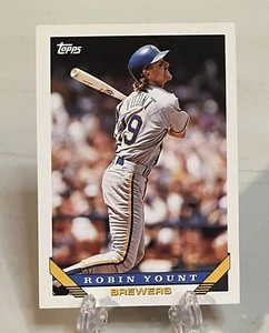 1993 Topps Robin Yount Milwaukee Brewers #1 B463 - Bild 1 von 2