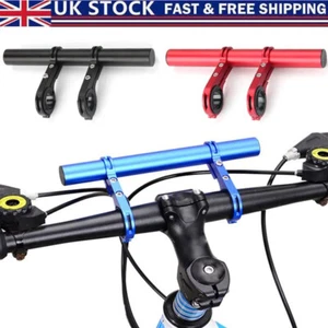 Bike Flashlight Holder Handlebar Bicycle Handle Bar Extender Mount Bracket 30CM - Picture 1 of 13