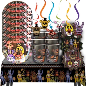 FIVE NIGHTS AT FREDDY FNAF birthday party supplies favor centerpiece decoration - Picture 1 of 25