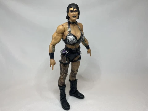 WWE Rhea Ripley Mattel Elite CUSTOM Mami Judgement Day Figure LEGS GLUED Cover