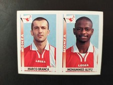 PANINI FOOTBALLERS FIGURE 2000/01 MONZA BRANCA/... No. 523 NEW WITH VELINA