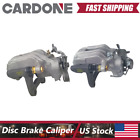 Fits 2002-2004 A6 Rear Left & Right Brake Calipers With Bracket - Cardone 2Pcs