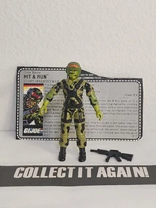 GI Joe 1988 ARAH Hit n Run V1 #07bc1 w/ file card - Picture 1 of 5