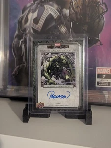Hulk Carlo Pagulayan Auto 2022 Upper Deck Marvel Beginnings Volume 2 Series 1 - Picture 1 of 2