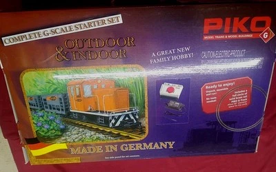 PIKO 38151 Complete G Scale Starter Train Set Outdoor And Indoor NIB  - Image 1 of 4