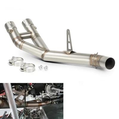 Tubo silenciador conexión escape medio deslizable nuevo para Yamaha YZF R1 2025 Foto 1 de 4