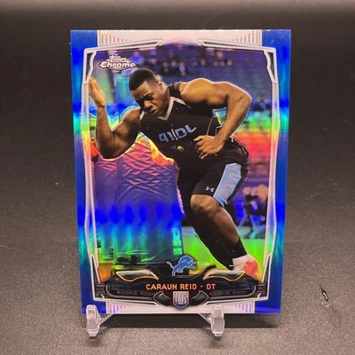 2014 Topps Chrome Refractors Blue #215 Caraun Reid 70/199 - Image 1 of 2