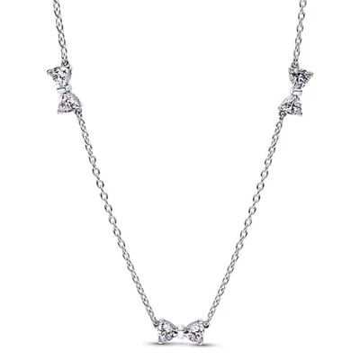 Pandora Gioielli Collana Donna Fiocco Memoire Argento 394231C01-40 - Immagine 1 di 2