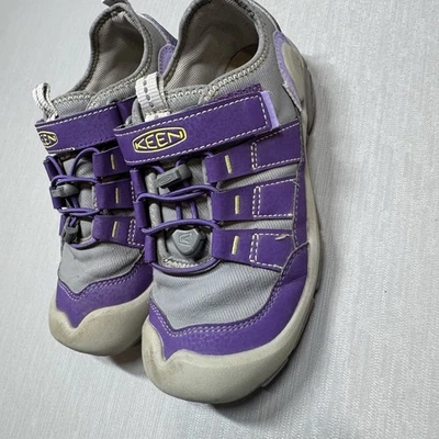 Keen Zapatos Púrpura Gris Juvenil Talla 1 Zapato de Senderismo Atlético Agua Confort Zapato Foto 1 de 4