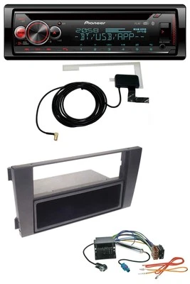 Pioneer DAB CD MP3 USB Bluetooth Autoradio für Audi A6 01-05 C5 Symphony Quadloc - Bild 1 von 4