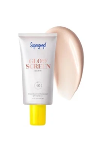 SUPERGOOP! Glowscreen SPF 40 Sunscreen with Hyaluronic Acid+Niacinamide DAWN NIB - Picture 1 of 10
